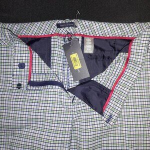 NWT - TOMMY HILFIGER Plaid Slim-fit Capri Ankle Pants Size 12